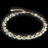 GeoCUBE® Iconic Mono Gold necklace olive
