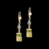 GeoCUBE® Iconic Mono Gold earrings olive