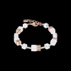 GeoCUBE® Iconic Nature bracelet rosegold white