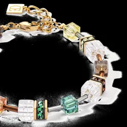 GeoCUBE® Iconic Nature bracelet brown-white