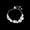 GeoCUBE® Iconic Nature Chain bracelet white