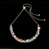 GeoCUBE® Iconic Nature Chain necklace dopamine