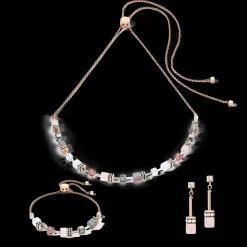 GeoCUBE® Iconic Nature Chain necklace rose