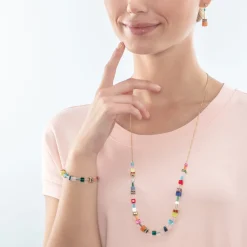 GeoCUBE® Iconic Nature Chain bracelet dopamine