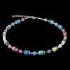 GeoCUBE® Iconic necklace Magic silver