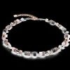 GeoCUBE® Iconic necklace rose gold soft
