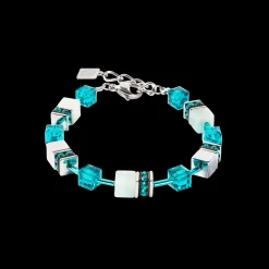 GeoCUBE® Iconic Precious bracelet silver-green