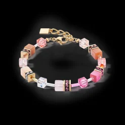 GeoCUBE® Iconic Precious bracelet rose-orange