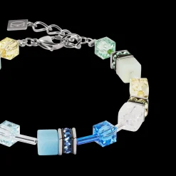 GeoCUBE® Iconic Precious bracelet aqua-green