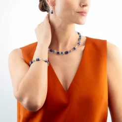 GeoCUBE® Iconic Precious bracelet blue