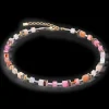 GeoCUBE® Iconic Precious necklace rose-orange