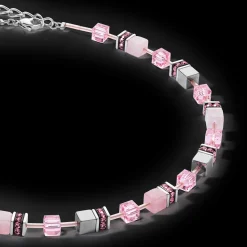 GeoCUBE® Iconic Precious necklace rose