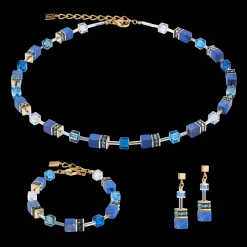 GeoCUBE® Iconic Precious necklace blue