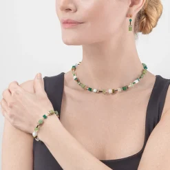 GeoCUBE® Iconic Precious necklace green