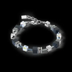 GeoCUBE® Iconic Precious Onyx bracelet crystal-black