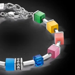 GeoCUBE® Iconic Pure Bracelet Rainbow