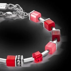 GeoCUBE® Iconic Pure Bracelet Red