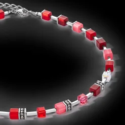 GeoCUBE® Iconic Pure Necklace Red