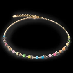 GeoCUBE® Lite Mini Necklace Rainbow