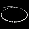 GeoCUBE® Mini Fusion Pearls Necklace silver-white