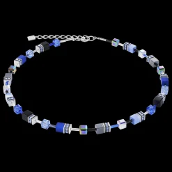 GeoCUBE® Necklace cobalt blue