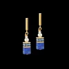 GeoCUBE® Precious Fusion Pearls earrings blue