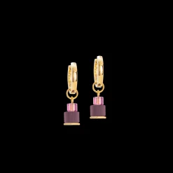 Hoops Cube Fusion Charm gold-red