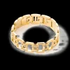 Jewellery bracelet stainless steel gold