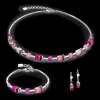 Jewellery Set GeoCUBE® Iconic Lite Magenta