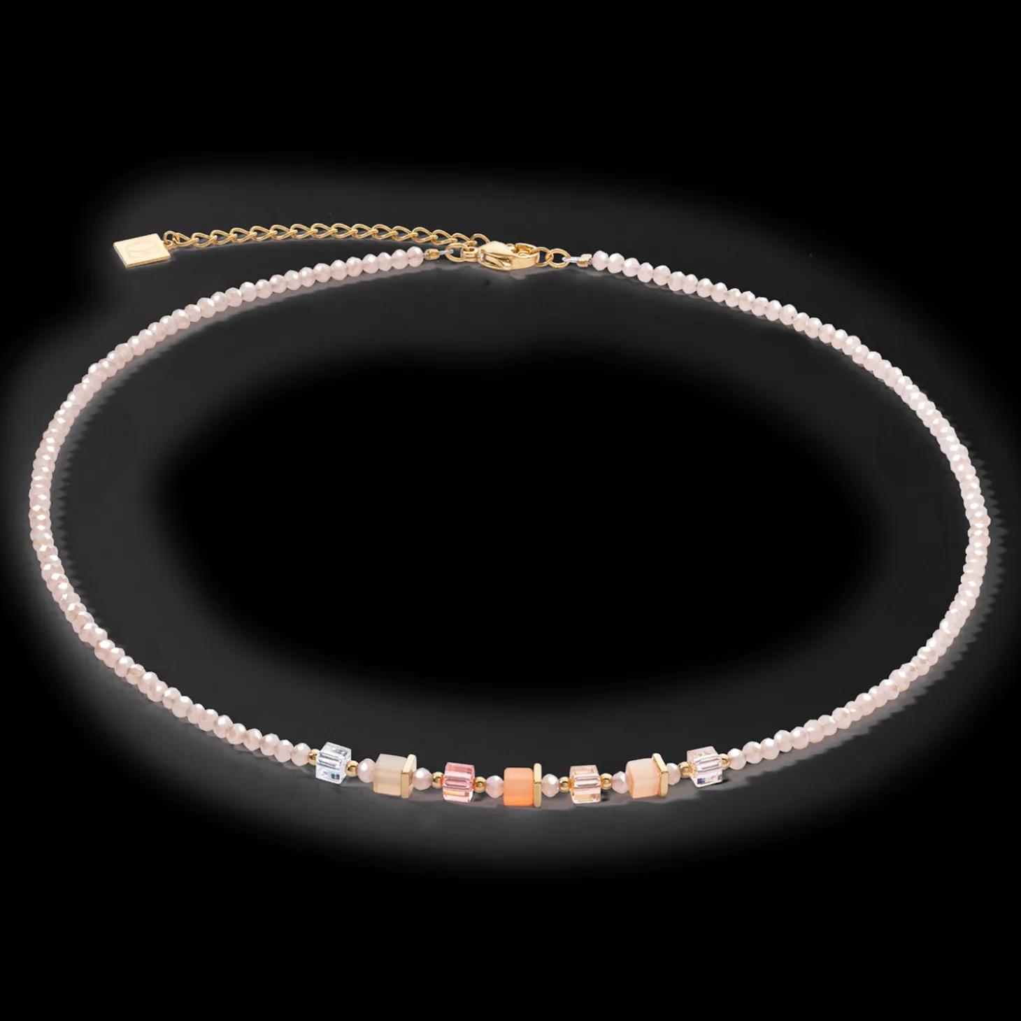 Joyful Colours necklace Apricot Crush