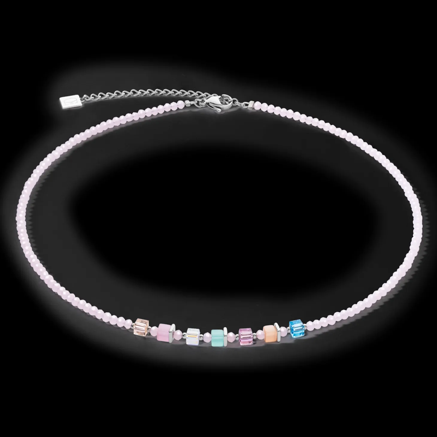 Joyful Colours necklace pink-multicolour