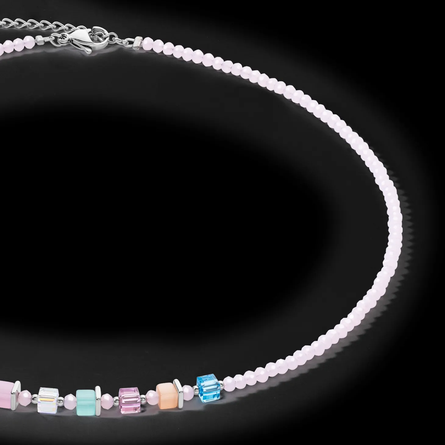 Joyful Colours necklace pink-multicolour