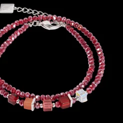 Joyful Colours Update Bracelet silver-red