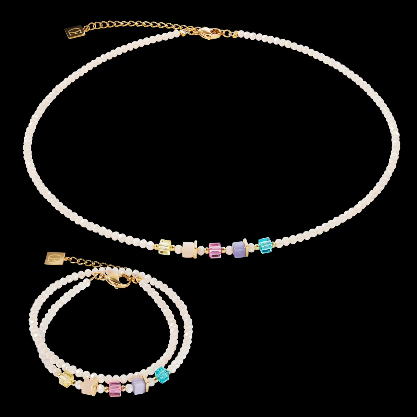 Joyful Colours Update Bracelet gold-multicolour