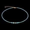 Joyful Colours Update Necklace gold-turquoise