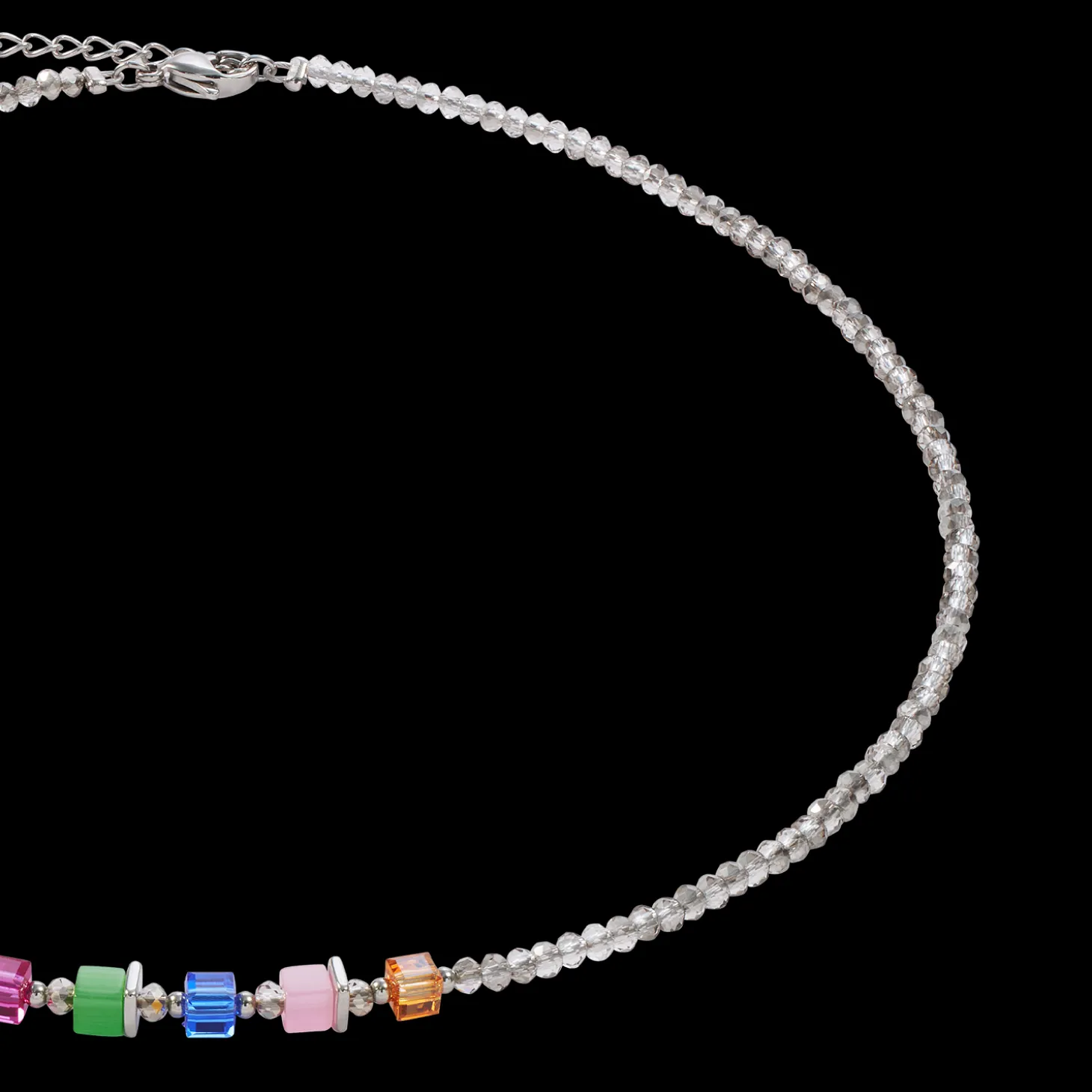 Joyful Colours Update Necklace silver-multicolour