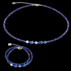 Joyful Colours Update Necklace silver-blue