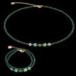 Joyful Colours Update Necklace gold-green