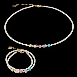 Joyful Colours Update Necklace gold-multicolour
