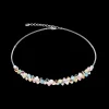 Necklace Dancing Crystals silver-pastel