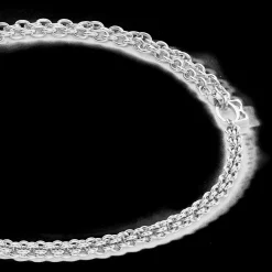 Necklace Mesh Chain silver