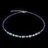 Necklace Mini Cubes blue