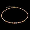 Necklace Mini Cubes orange