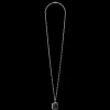Necklace OE Amulet Square Onyx silver-black