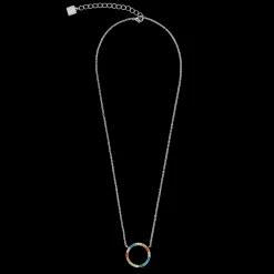 Necklace Sparkling Circle silver-multicolour