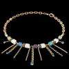 Necklace Sunray Cube Couture gold-multicolour