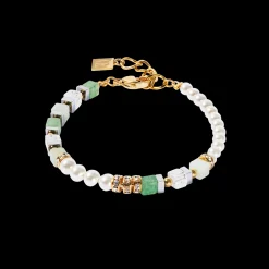 Precious Fusion Offset bracelet gold-green