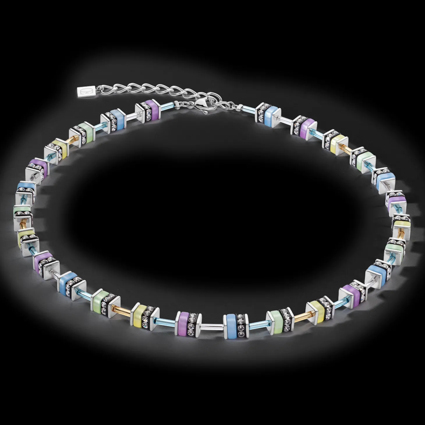 Sparkling Classic Pastel necklace multicolour