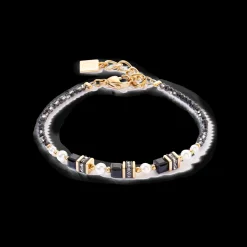 Sparkling Princess bracelet gold-black