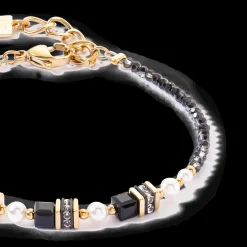 Sparkling Princess bracelet gold-black